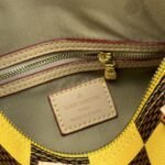 Louis Vuitton Speedy 25 Bandoulière Damier Pop Yellow 25Cm N40584 - Image 8