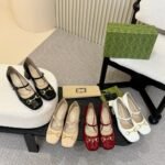 Gucci Women Mid Heel Slingback With Horsebit Beige 94855 C9D00 6705 - Image 6