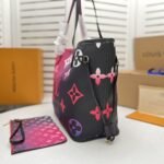 Louis Vuitton Neverfull MM Midnight Fuchia 31Cm M20511 - Image 6