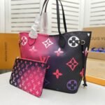 Louis Vuitton Neverfull MM Midnight Fuchia 31Cm M20511 - Image 3