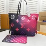 Louis Vuitton Neverfull MM Midnight Fuchia 31Cm M20511 - Image 2