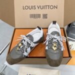 Louis Vuitton LV Sneakerina Pistachio Brown 1AIEMT - Image 5