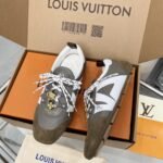 Louis Vuitton LV Sneakerina Pistachio Brown 1AIEMT - Image 2