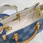 Louis Vuitton Onthego PM Blue Denim 25Cm - Image 7