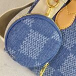 Louis Vuitton Onthego PM Blue Denim 25Cm - Image 6