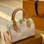 Louis Vuitton Speedy Bandoulière Damier Canvas Pistachio 20Cm N40515 - Image 2