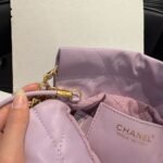 Chanel 22 Mini Handbag Purple 23Cm - Image 7