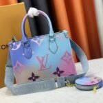 Louis Vuitton Onthego PM Sunrise Pastel 25Cm M59856 - Image 2