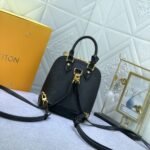 Louis Vuitton Alma Backpack Epi Leather Black 20Cm M25103 - Image 4