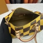 Louis Vuitton Speedy 25 Bandoulière Damier Pop Yellow 25Cm N40584 - Image 9