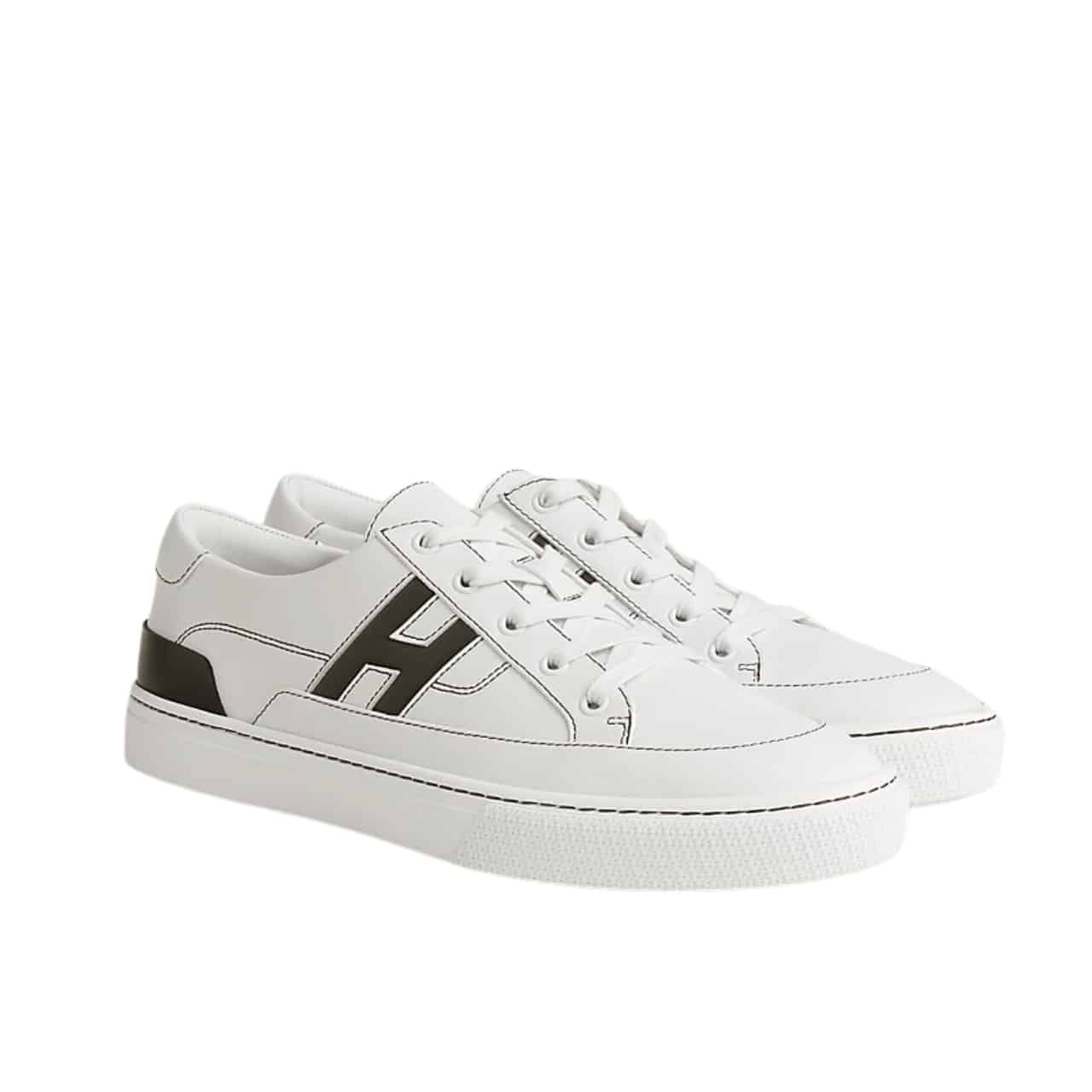 121-3 Hermes Deep Sneaker White - Image 1