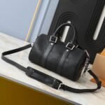 Louis Vuitton Keepall Bandoulière 25 Bag Black 25Cm - Image 4