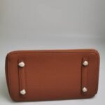 Hermes Birkin 25 Handbag Gold Brown 25Cm - Image 4