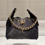 Chanel 25 Small Handbag Washed Denim Black 26Cm AS5293 B20520 U0725 - Image 2