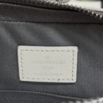 Louis Vuitton Duo Messenger Monogram Shadow Anthracite Gray 26Cm LV M46104 - Image 9