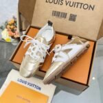 Louis Vuitton LV Sneakerina Gold 1AICAN - Image 4
