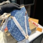Louis Vuitton Neverfull MM Bag Denim Blue 31Cm M13192 - Image 8
