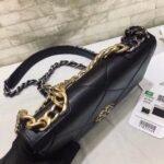 Chanel 19 Wallet On Chain Bag Shiny Gold And Silver Tone Black 19Cm AP3267 B04852 94305 - Image 5