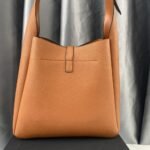Saint Laurent 5 À 7 Soft Small Hobo Bag In Smooth Beige 27Cm - Image 4