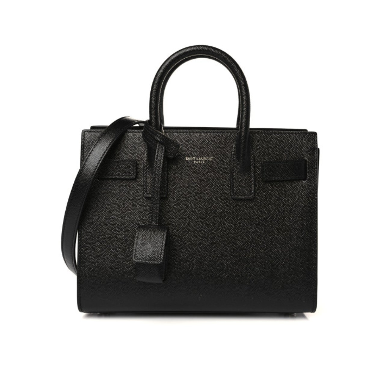 271 Saint Laurent Sac De Jour Baby In Grained Black 26Cm - Image 1