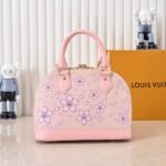 Louis Vuitton X Takashi Murakami Alma BB Pink 25Cm M13104 - Image 4