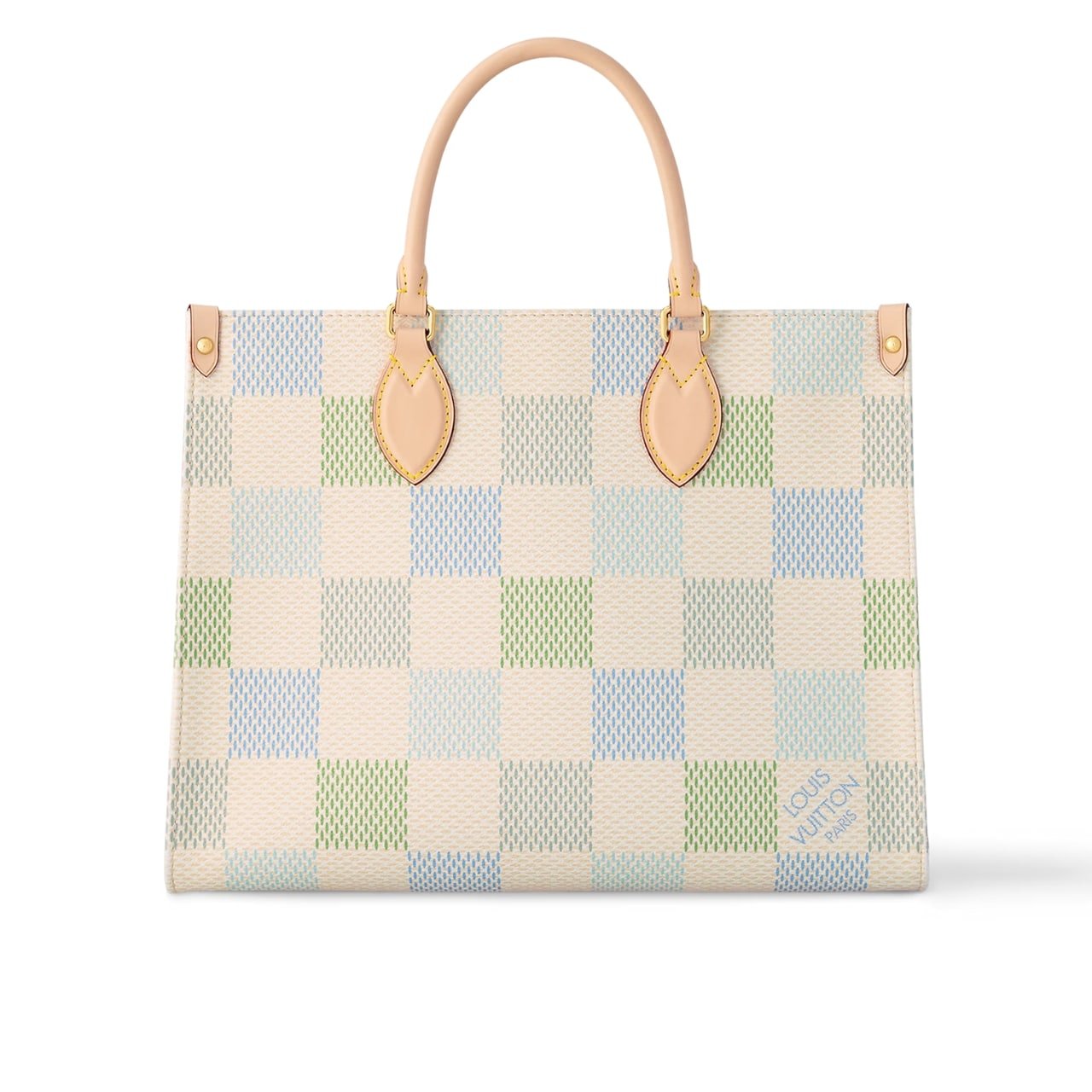 293 Louis Vuitton Onthego MM Autres Toiles Damier Pistachio 35Cm N40518 - Image 1