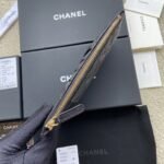 Chanel CO-CO Mini Pouch Wallet Gold Hardware Black 20Cm - Image 4