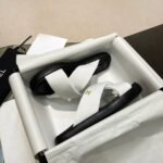 Chanel CC Logo Criss Cross Slides White - Image 3