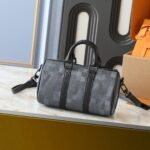 Louis Vuitton Keepall Bandoulière 25 Black 25Cm M14919 - Image 4