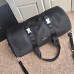 Prada Re Nylon And Saffiano Leather Duffle Bag 50Cm 2VC015 2DMG F0002 V MON - Image 5