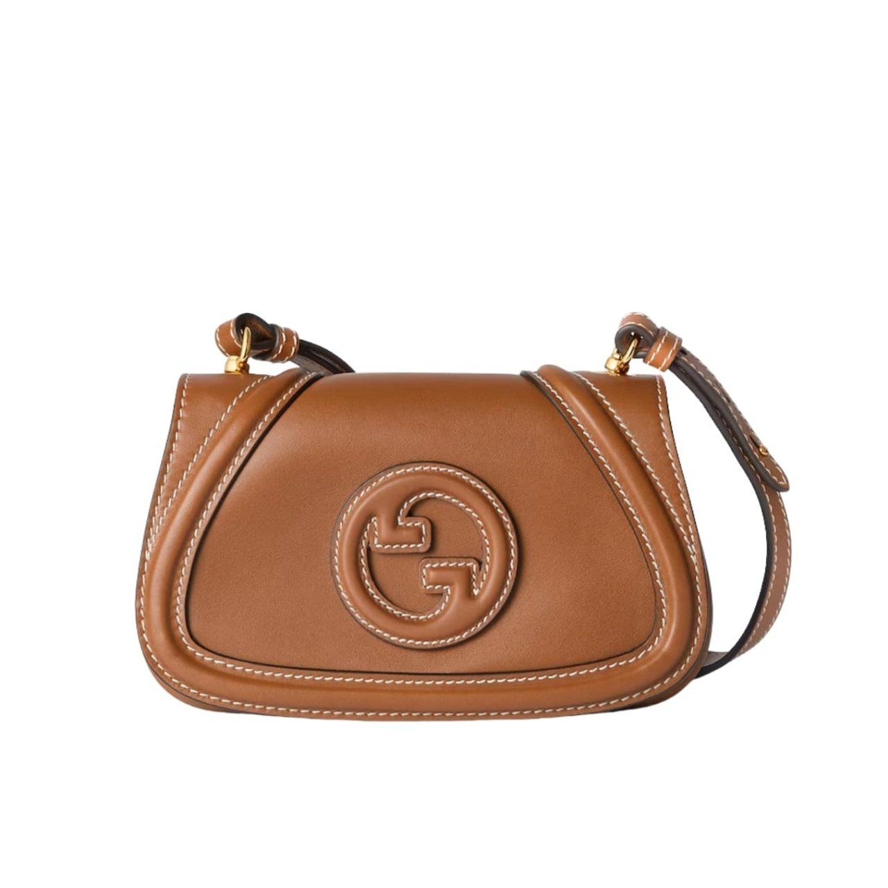 379-2 Gucci Blondie Mini Shoulder Bag Brown 22Cm 815700 AAEC2 2718 - Image 1