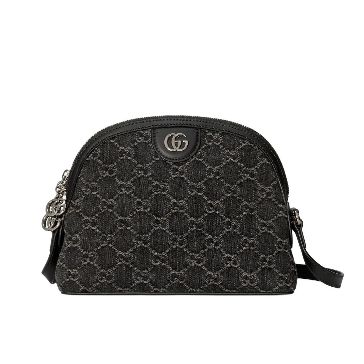 387 Gucci Ophidia GG Small Shoulder Bag Black 23Cm 499621 FAC2F 8450 - Image 1