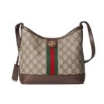 Gucci Ophidia GG Small Shoulder Bag Beige And Ebony 33Cm 781402 96IWG 8745