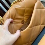 Chanel 19 Flap Bag Shiny Gold And Silver Tone Camel 26Cm AS1160 B04852 NB356 - Image 4