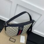 Gucci Ophidia GG Small Shoulder Bag Navy Blue 30Cm 598125 2ZGMN 4076 - Image 3