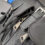 Prada Re Nylon Medium Backpack Black 30Cm 1BZ677 RV44 F0002 V OOO - Image 7