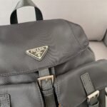 Prada Re Nylon Medium Backpack Black 30Cm 1BZ677 RV44 F0002 V OOO - Image 5