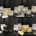 Chanel 22 Mini Handbag Shiny And Gold Tone Metal White AS3980 B19648 10601 - Image 3