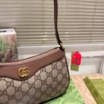 Gucci Ophidia Small Shoulder Bag Beige And Dark Brown 24Cm 735145 KAAAD 8358 - Image 4