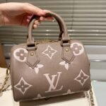 Louis Vuitton Speedy Bandoulière 20 Tourterelle Gray 20Cm M46575 - Image 3