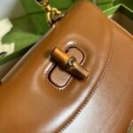 Gucci Bamboo 1947 Small Top Handle Bag Brown 21Cm 675797 10ODT 2579 - Image 6