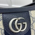 Gucci Ophidia GG Small Shoulder Bag Navy Blue 30Cm 598125 2ZGMN 4076 - Image 6