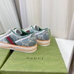 Gucci Women’S Tennis 1977 Sneaker Light Blue 606110 H0G10 3460 - Image 7