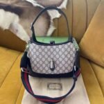 Gucci Jackie 1961 Small Shoulder Bag Beige And Blue 28Cm 678843 96IWN 4076 - Image 2