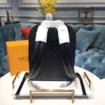 Louis Vuitton Campus Backpack Damier Infini Onyx Silver 39Cm LV N40306 - Image 4
