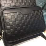 Louis Vuitton Campus Backpack Damier Infini Onyx Silver 39Cm LV N40306 - Image 6