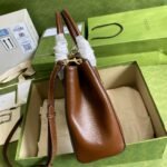 Gucci Jackie 1961 Medium Tote Bag Brown 30Cm 649016 HUHHG 8565 - Image 6