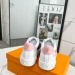 Louis Vuitton X Takashi Murakami Time Out Sneaker White 1AGWOL - Image 7