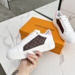 Louis Vuitton X Takashi Murakami Time Out Sneaker White 1AGWOL - Image 6