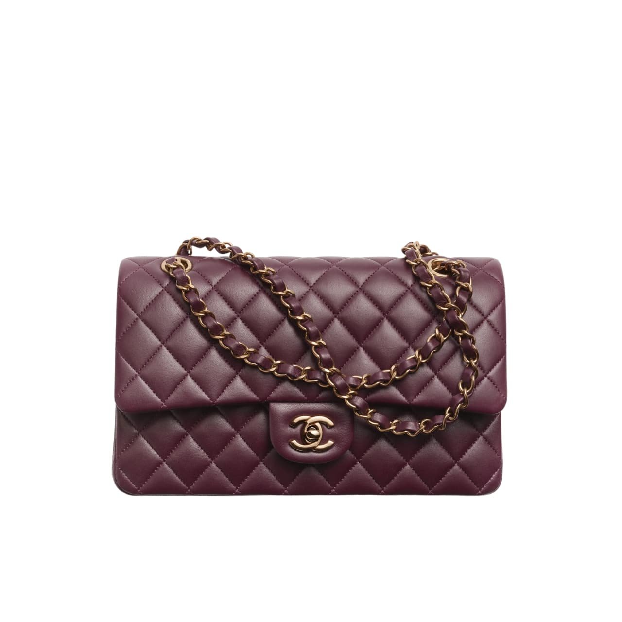CNB Chanel Classic Handbag Red 25Cm - Image 1